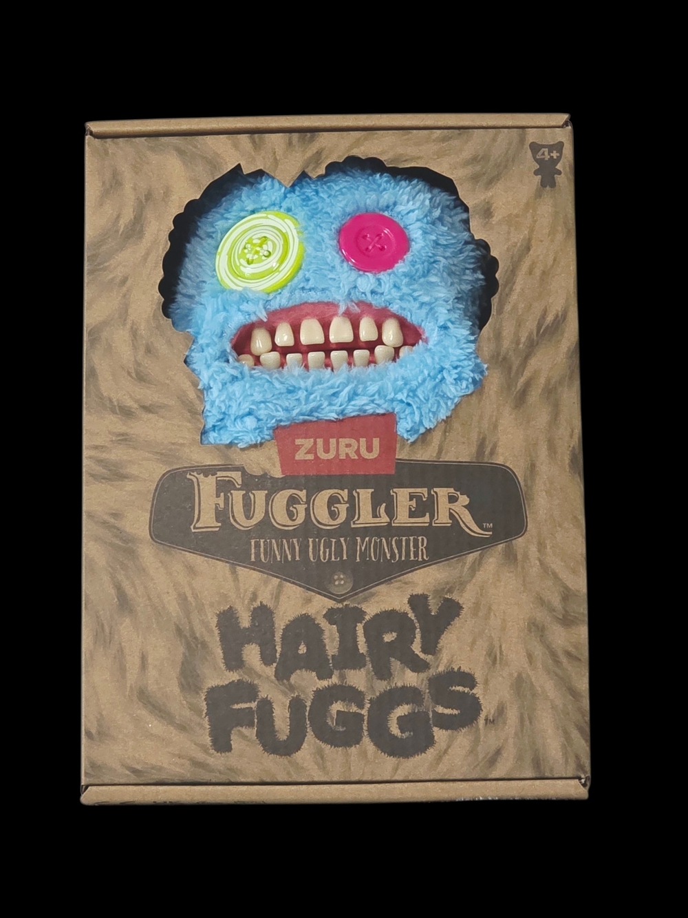 Fuggler Hairy Fuggs Blue Kids Monster Toy